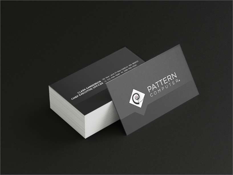 pattern-computer-business-card-mockup