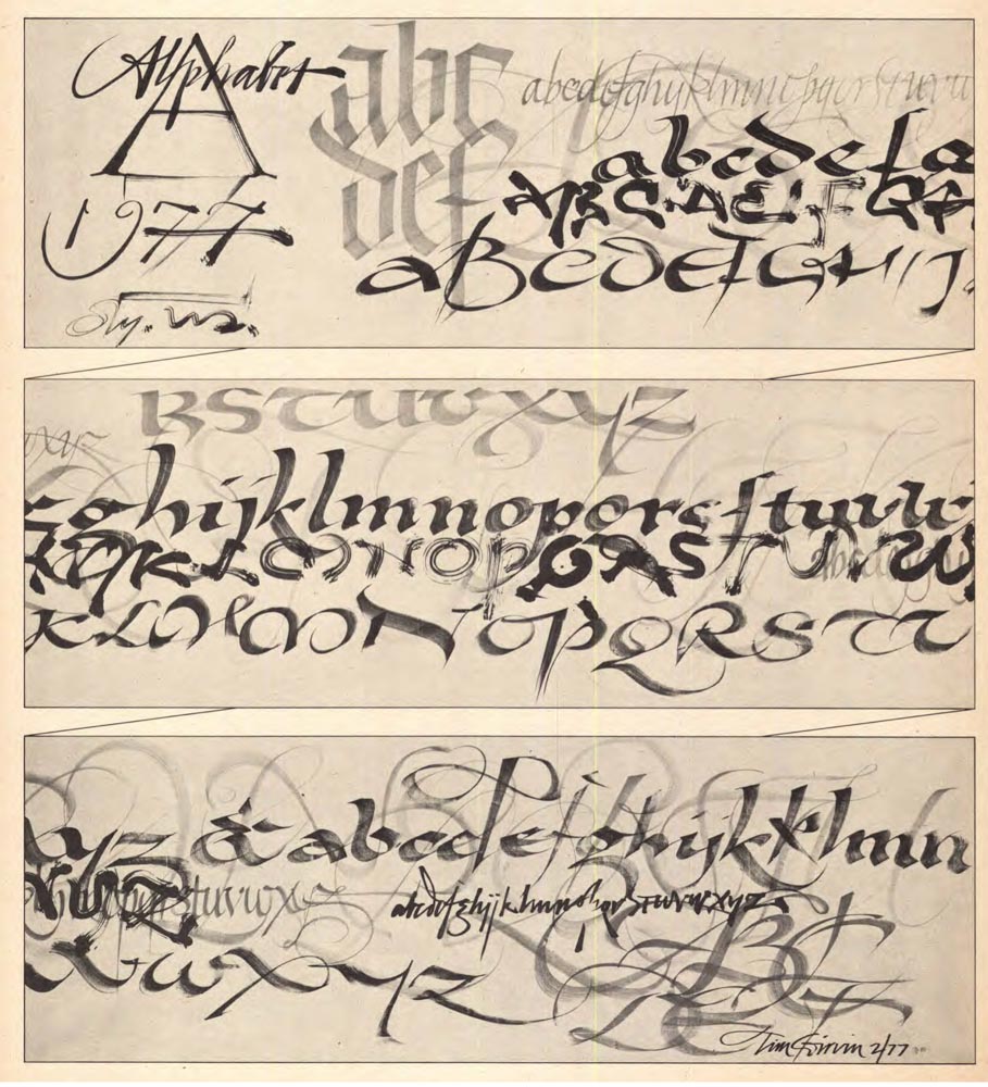 GIRVIN [and Tim Girvin's] Legacy of Calligraphy