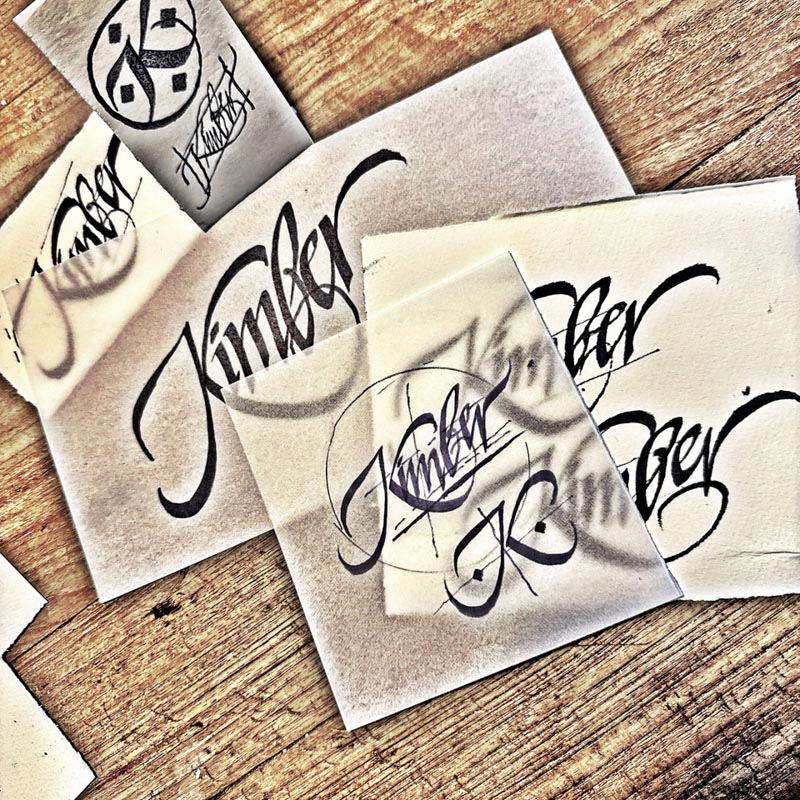 The Kimber Script Logo