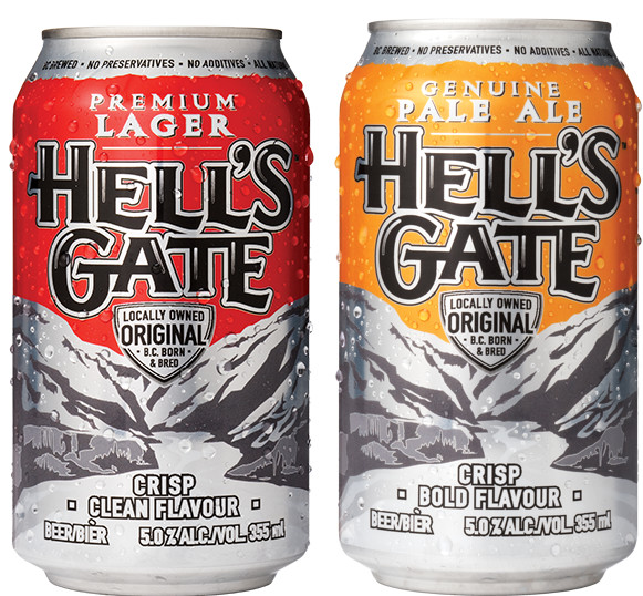 Hell's Gate Can Label