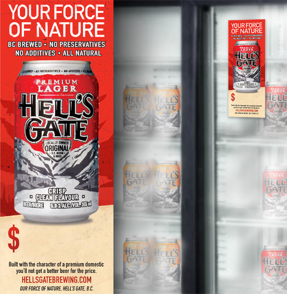 Hell's Gate Fridge Display